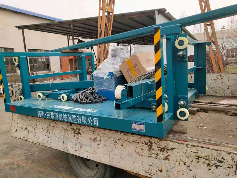 链条导轨式液压升降作业亚搏(中国)